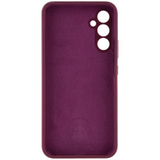 Чехол-силикон Lakshmi Full Camera Samsung A56 5G (Бордовый / Marsala)