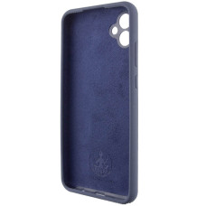 Чехол-силикон Lakshmi Full Camera Samsung A04e (Синий / Midnight Blue)