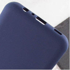 Чехол-силикон Lakshmi Full Camera Samsung A04e (Синий / Midnight Blue)