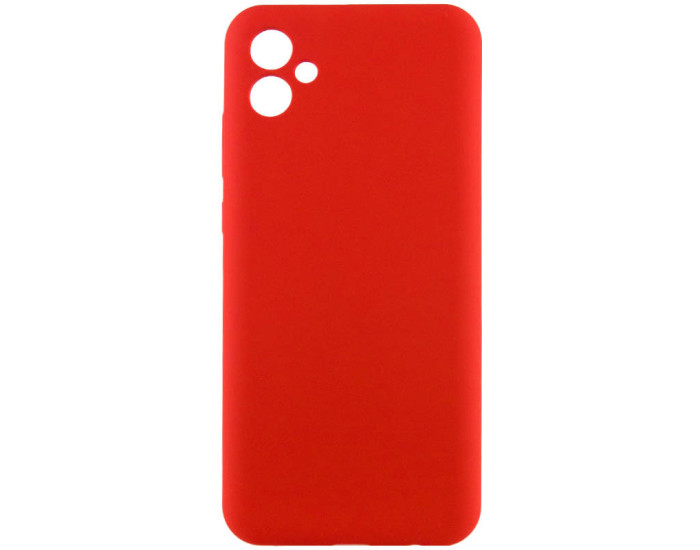 Чехол-силикон Lakshmi Full Camera Samsung A04e (Красный / Red)
