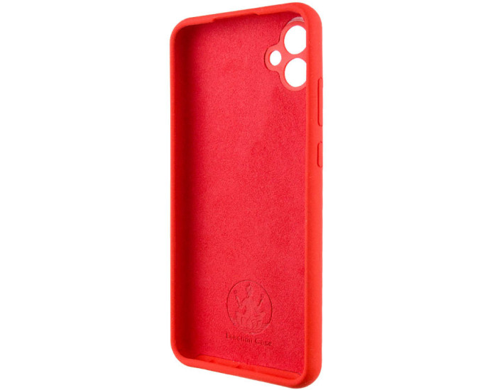 Чехол-силикон Lakshmi Full Camera Samsung A04e (Красный / Red)