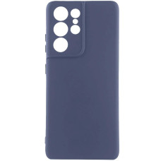 Чехол-силикон Lakshmi Full Camera Samsung S21 Ultra (Синий / Midnight Blue)