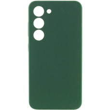 Чехол-силикон Lakshmi Full Camera Samsung S22, нейлоновый зеленый