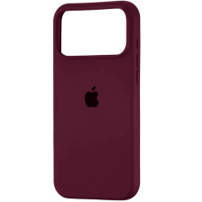 Чехол-силикон оригинал Full Soft Matte with MagSafe iPhone 17 Pro Max, Plum