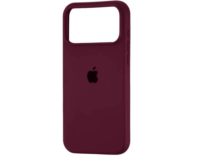 Чехол-силикон оригинал Full Soft Matte with MagSafe iPhone 17 Pro Max, Plum