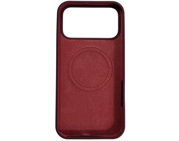 Чехол-силикон оригинал Full Soft Matte with MagSafe iPhone 17 Pro Max, Plum