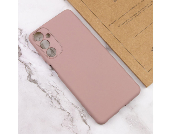 Чехол-силикон Lakshmi Full Camera Samsung M34 5G (Розовый / Pink Sand)