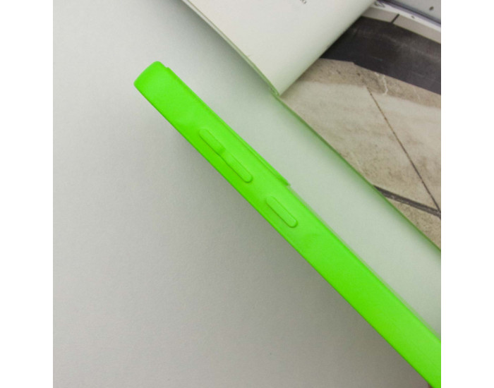 Чехол-силикон Lakshmi Full Camera Samsung M34 5G (Салатовый / Neon Green)