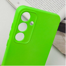 Чехол-силикон Lakshmi Full Camera Samsung M34 5G (Салатовый / Neon Green)