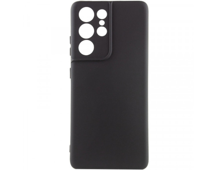 Чехол-силикон Lakshmi Samsung S21 Ultra (Черный / Black)