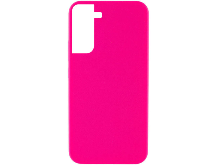 Чехол-силикон Lakshmi Samsung G990 Galaxy S21 FE (Розовый / Barbie pink)