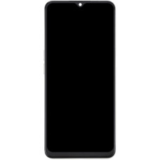 Дисплей з сенсорним екраном (модуль) Oppo Reno 3 /Reno 3 5G /A73 2020 4G /A91 /F15 /K7 5G, чорний з широкою рамкою, OLED