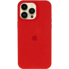 Чехол-силикон оригинал Full Soft Matte with MagSafe iPhone 15, красный