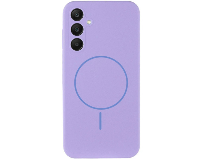 Чохол-силікон Lakshmi Full Camera with MagSafe Samsung A57 5G, бузковий