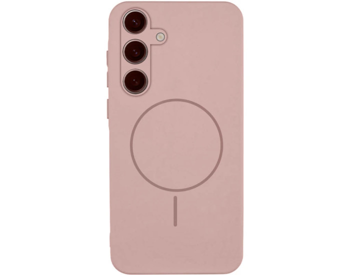 Чохол-силікон Lakshmi Full Camera with MagSafe Samsung A57 5G, Рожевий пісок