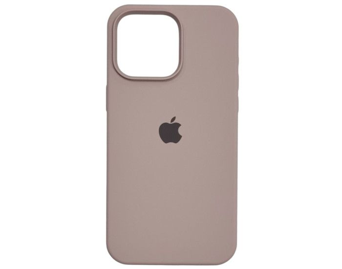 Чохол-силікон оригінал Full Soft Matte with MagSafe iPhone 15 Pro Max, Пастельно-рожевий