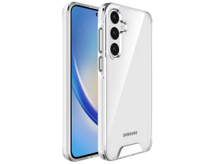 Чохол-силікон Space Case transparent Samsung A57, Прозорий