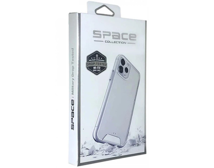 Чохол-силікон Space Case transparent Samsung A57, Прозорий