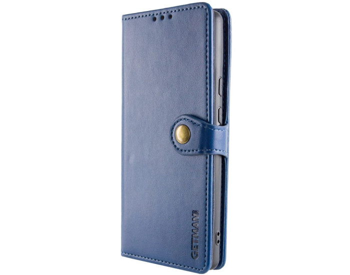 Чохол-книга шкіряний GETMAN Gallant Xiaomi Redmi Note 15 Pro 5G, синій