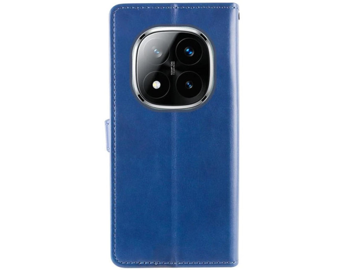 Чохол-книга шкіряний GETMAN Gallant Xiaomi Redmi Note 15 Pro 5G, синій