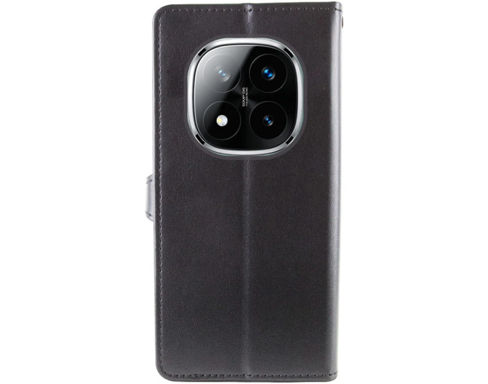 Чохол-книга шкіряний GETMAN Gallant Xiaomi Redmi Note 15 Pro 5G, чорний