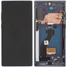Дисплей с сенсорным экраном (модуль) Samsung N975 Note 10 Plus, черный с рамкой, OLED