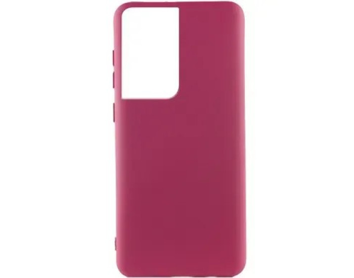 Чехол-силикон Lakshmi Samsung S23 Ultra S918 (Бордовый / Marsala)