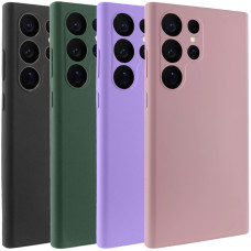 Чехол-силикон Lakshmi Full Camera Samsung S928B S24 Ultra, фиолетовый