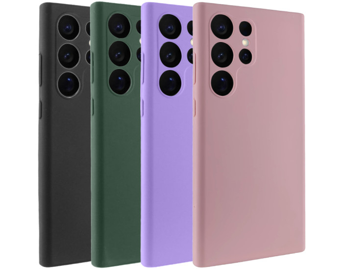 Чехол-силикон Lakshmi Full Camera Samsung S928B S24 Ultra, фиолетовый