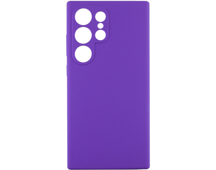 Чехол-силикон Lakshmi Full Camera Samsung S928B S24 Ultra, фиолетовый