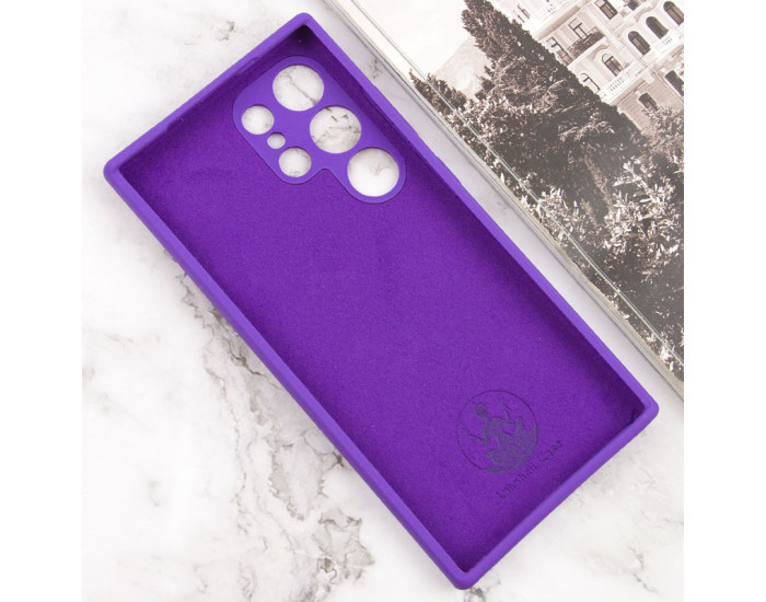 Чехол-силикон Lakshmi Full Camera Samsung S928B S24 Ultra, фиолетовый
