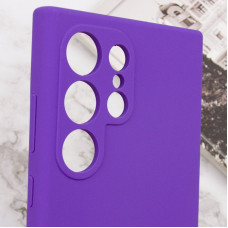 Чехол-силикон Lakshmi Full Camera Samsung S928B S24 Ultra, фиолетовый