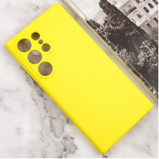 Чехол-силикон Lakshmi Full Camera Samsung S928B S24 Ultra, Yellow