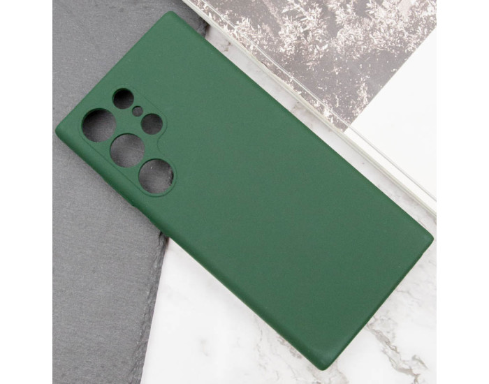 Чехол-силикон Lakshmi Full Camera Samsung S928B S24 Ultra, Dark green