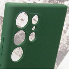 Чехол-силикон Lakshmi Full Camera Samsung S928B S24 Ultra, Dark green