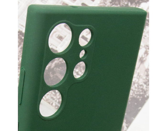 Чехол-силикон Lakshmi Full Camera Samsung S928B S24 Ultra, Dark green