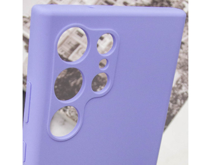 Чехол-силикон Lakshmi Full Camera Samsung S928B S24 Ultra, Lilac