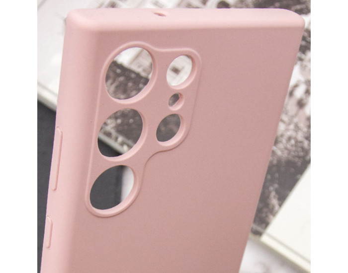 Чехол-силикон Lakshmi Full Camera Samsung S928B S24 Ultra, Pink sand