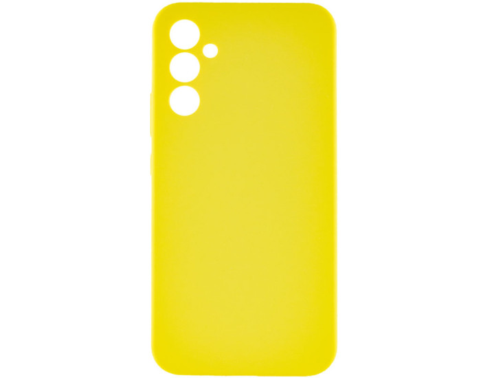 Чехол-силикон Lakshmi Full Camera Samsung S921B S24 (Желтый / Yellow)
