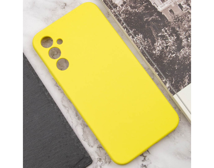 Чехол-силикон Lakshmi Full Camera Samsung S921B S24 (Желтый / Yellow)