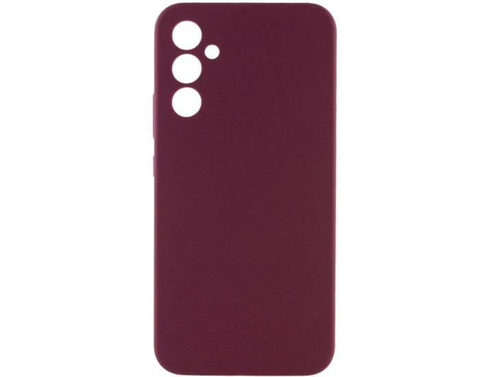 Чехол-силикон Lakshmi Full Camera Samsung S921B S24 (Бордовый / Plum)