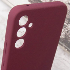 Чехол-силикон Lakshmi Full Camera Samsung S921B S24 (Бордовый / Plum)