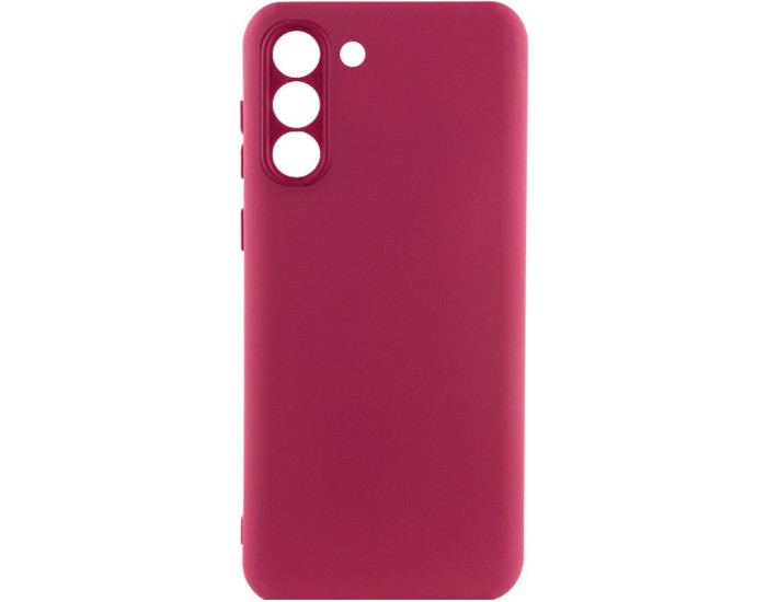 Чехол-силикон Lakshmi Full Camera Samsung S906 S22 Plus, Marsala