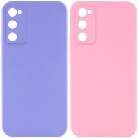 Чехол-силикон Lakshmi Full Camera Samsung S20 FE (Розовый / Light pink)