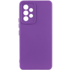 Чехол-силикон Lakshmi Full Camera Samsung A73 5G (Фиолетовый/ Purple)
