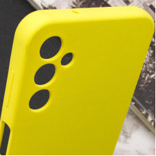 Чехол-силикон Lakshmi Full Camera Samsung A14 4G/5G /M14 5G (Желтый / Yellow)