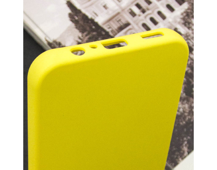 Чохол-силікон Lakshmi Full Camera Samsung A14 4G/5G /M14 5G (Жовтий / Yellow)