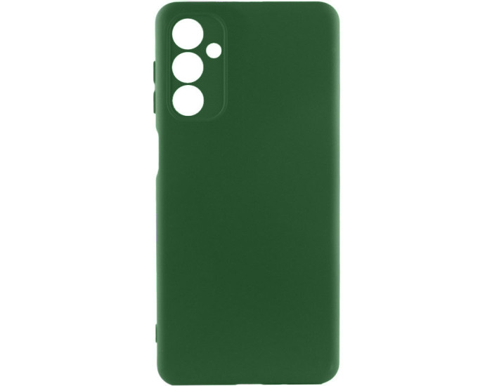 Чехол-силикон Lakshmi Full Camera Samsung A14 4G/5G /M14 5G, темно-зелений