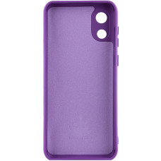 Чехол-силикон Lakshmi Full Camera Samsung A032 Galaxy A03 Core (Фиолетовый / Purple)