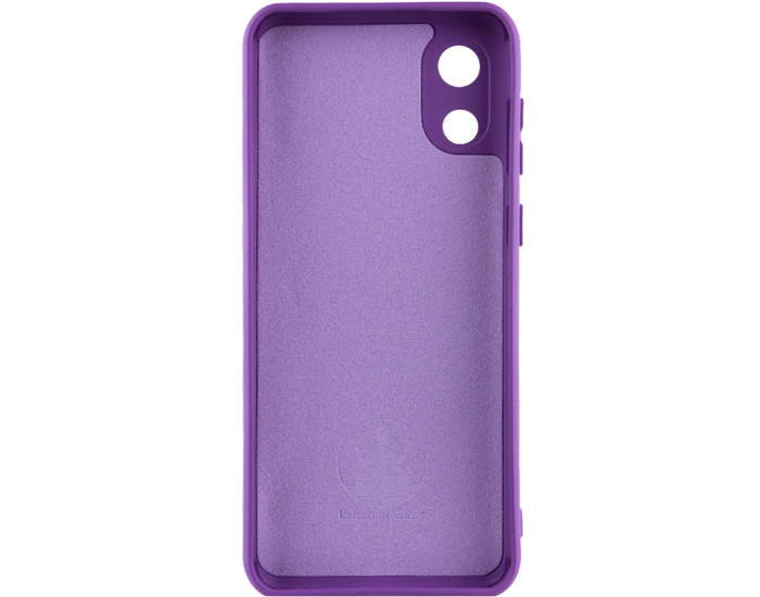 Чехол-силикон Lakshmi Full Camera Samsung A032 Galaxy A03 Core (Фиолетовый / Purple)